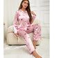 V-Day Love Silky Pajama Set