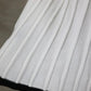 Summer White Long Skirt Set