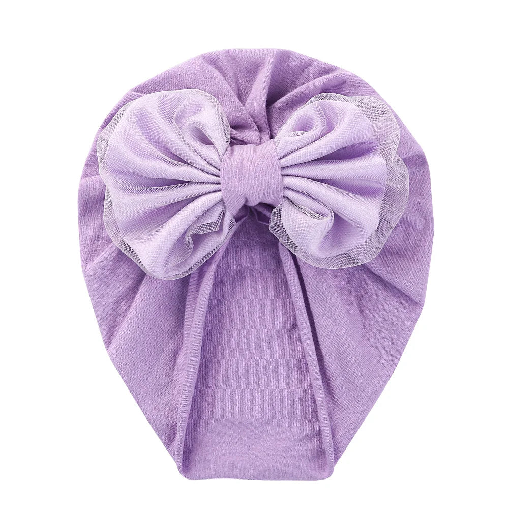 Solid Cotton Baby Cap