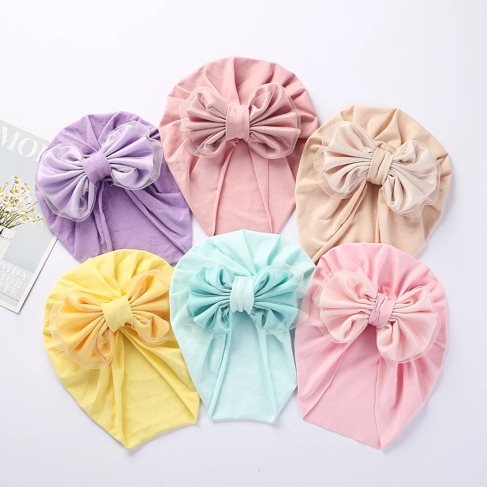 Solid Cotton Baby Cap