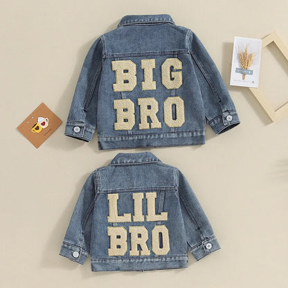Bi & Lil Bro Denim Jacket