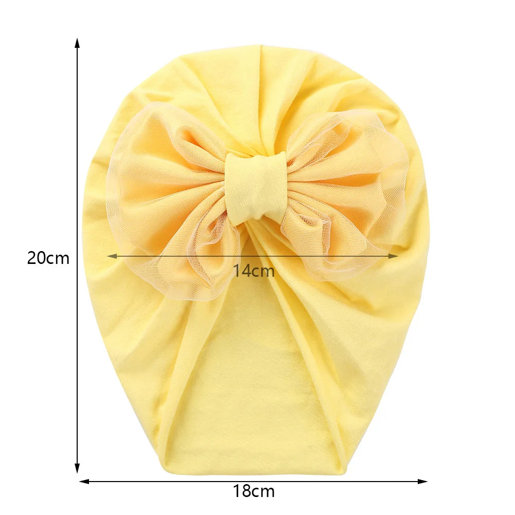 Solid Cotton Baby Cap