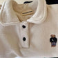 Bear Fleece Polo Shirt
