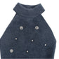 High-End Mini Neck Collar Dress