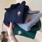 Bear Fleece Polo Shirt