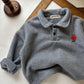 Bear Fleece Polo Shirt