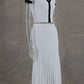 Summer White Long Skirt Set