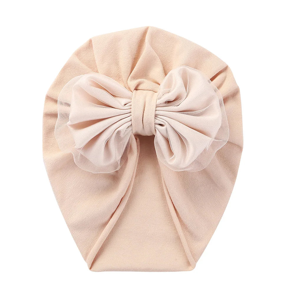 Solid Cotton Baby Cap