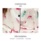 V-Day Love Silky Pajama Set