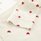 New Love Heart Print Pajama Set