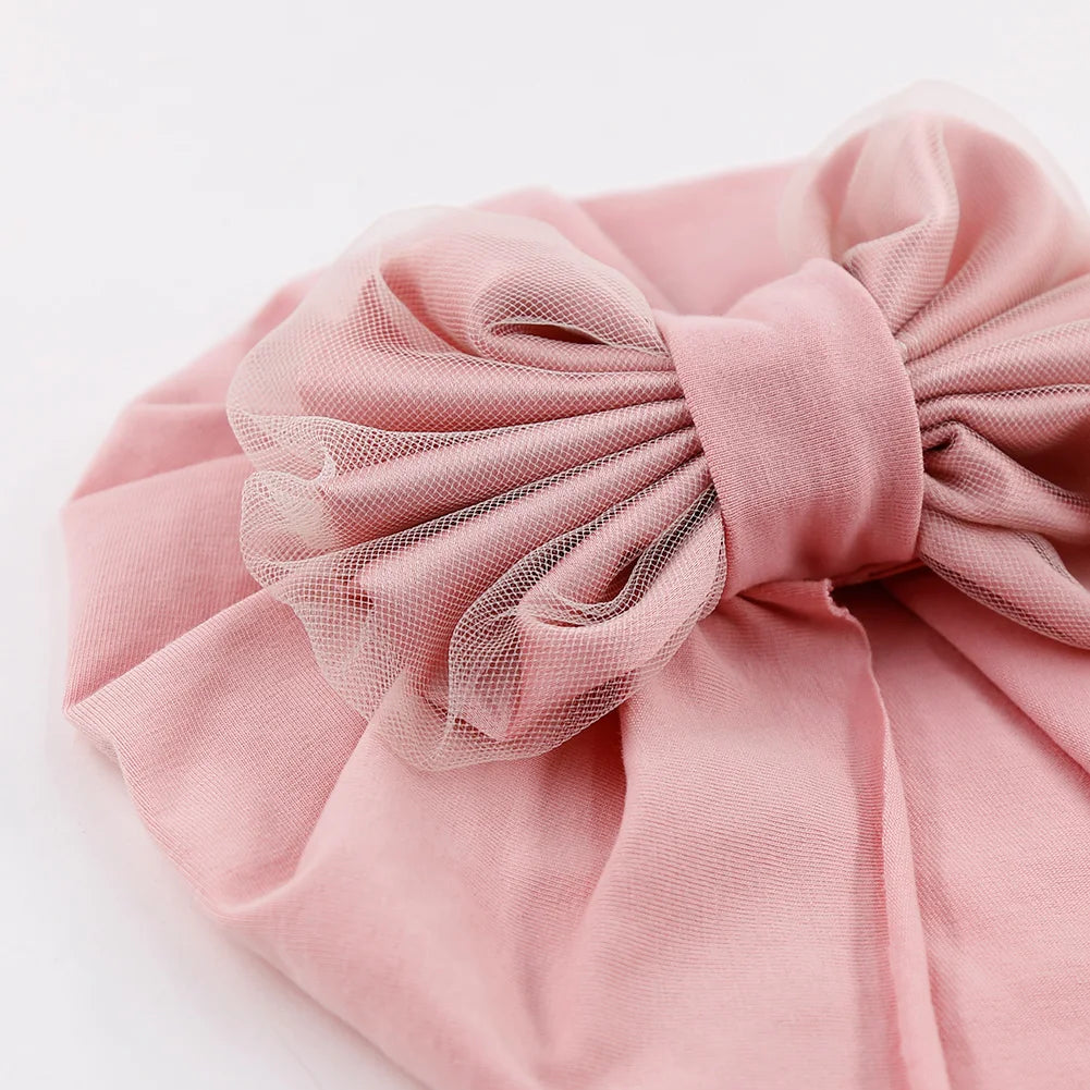 Solid Cotton Baby Cap