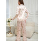 V-Day Love Silky Pajama Set
