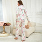 V-Day Love Silky Pajama Set