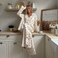 New Love Heart Print Pajama Set