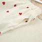 New Love Heart Print Pajama Set