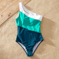 Color Block One-piece