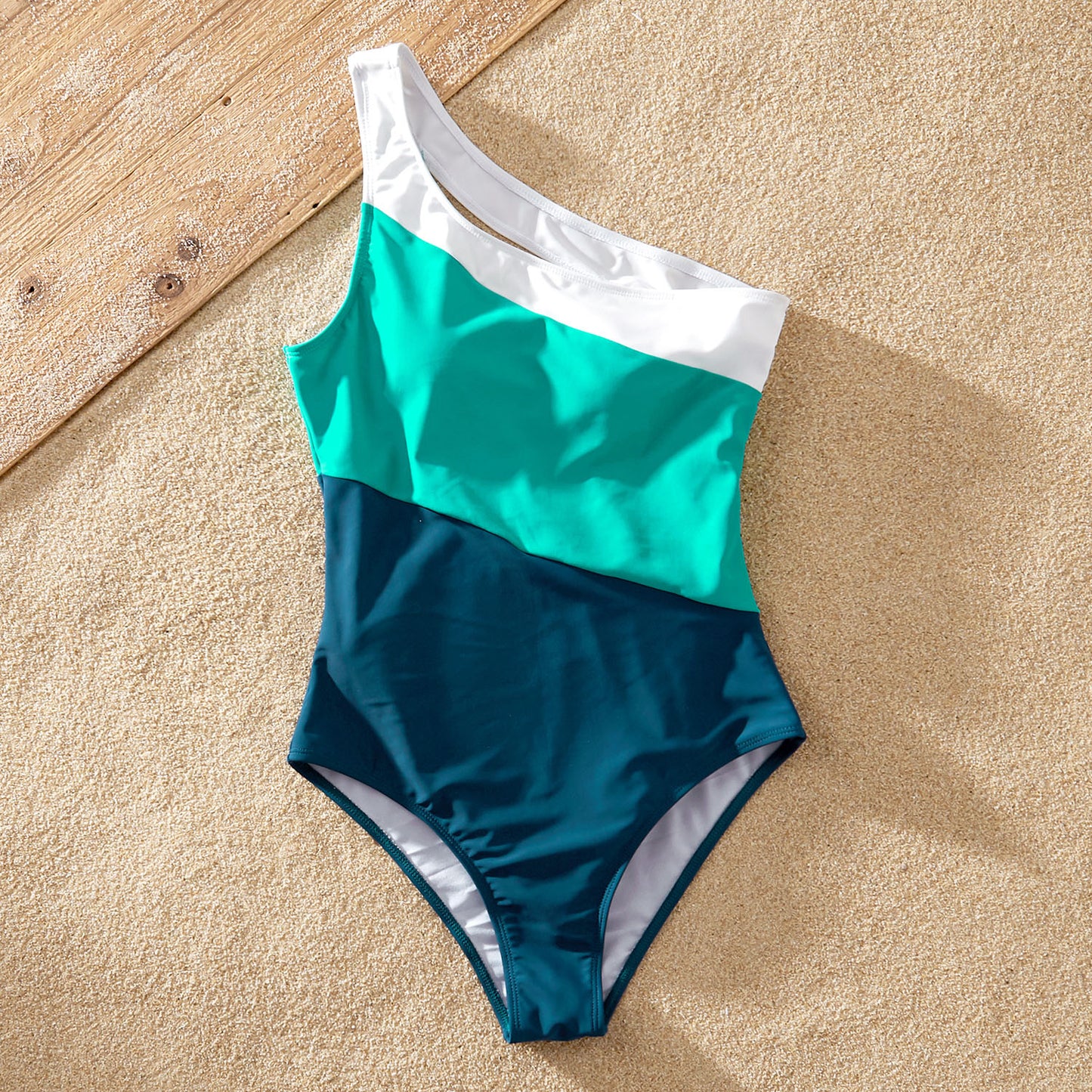 Color Block One-piece