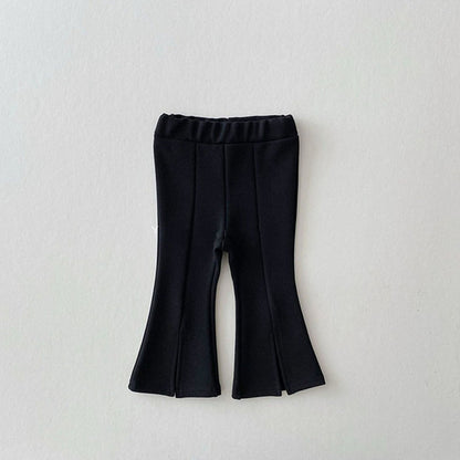 Cotton Split Flare Pant
