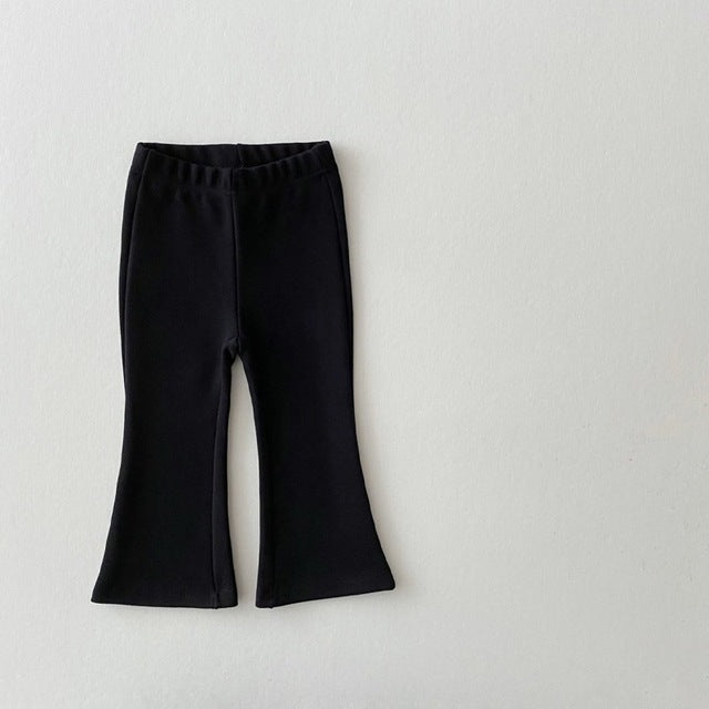 Cotton Split Flare Pant