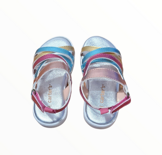 Metallic Sandals