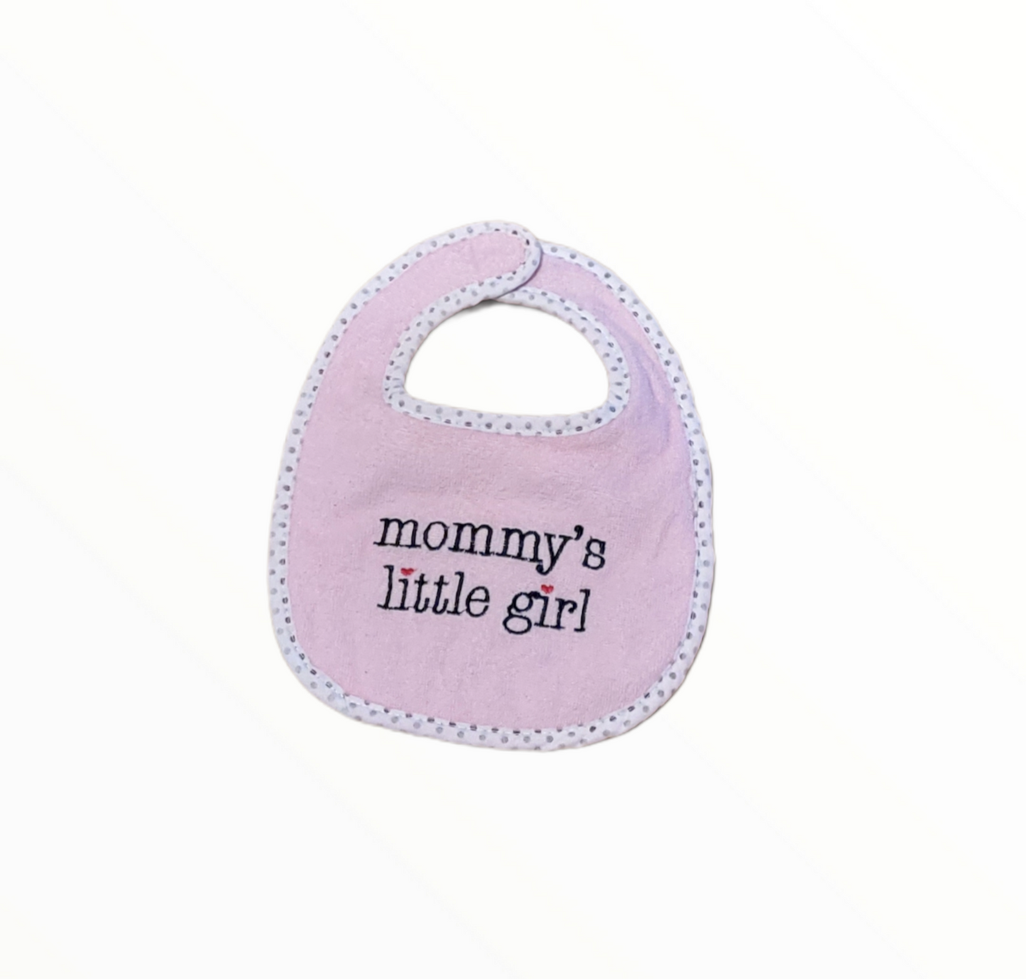 I Love Mom Bib Set