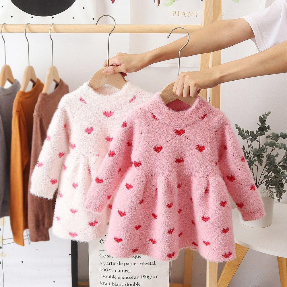 Fleece Sweater Dress