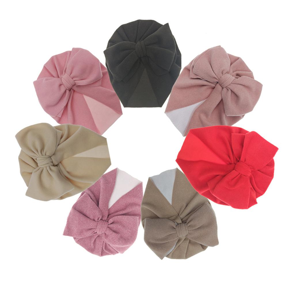 Soft Bow Baby Headwrap