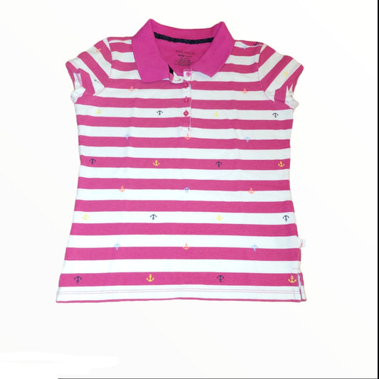 Nautical Soft Cotton Polo Shirt
