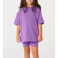 Girls Biker Short Set