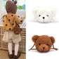 Bear Plush Shoulder Bag