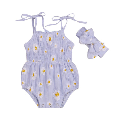 Linen Romper Set