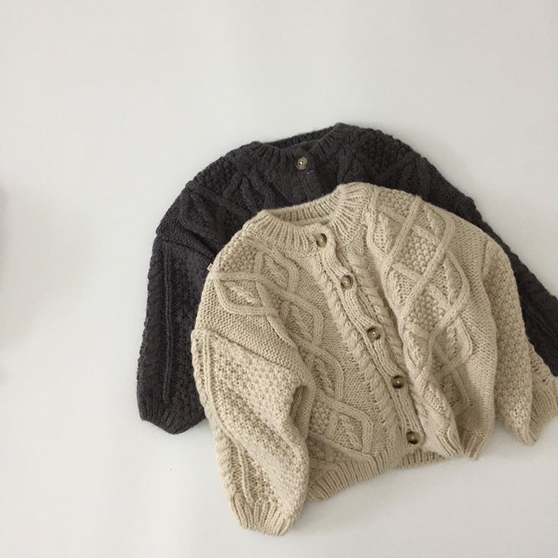 Soft Oversized Knitted Weaved Cardigan
