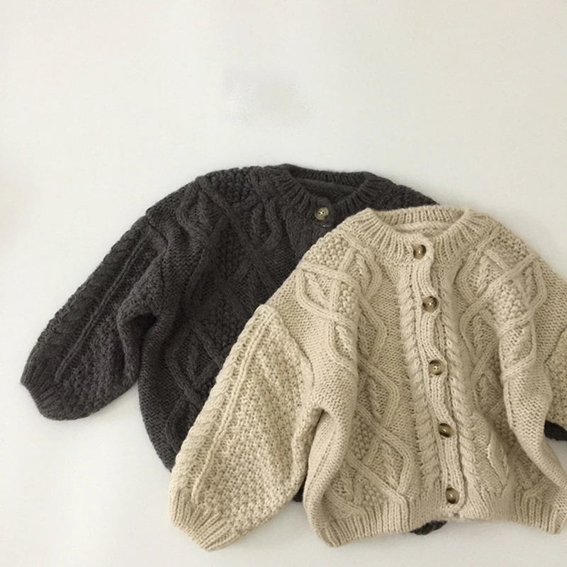 Soft Oversized Knitted Weaved Cardigan